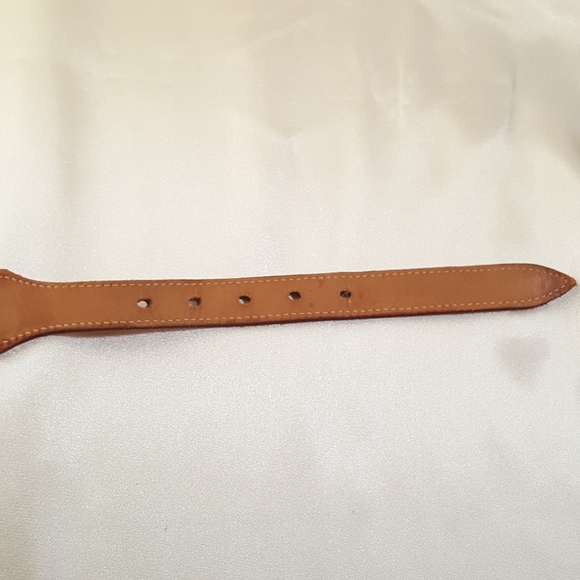 Tony Lama red leather belt - Picture 5 of 11